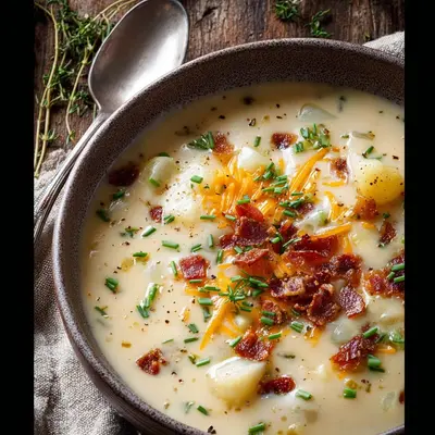 Creamy Crockpot Potato Soup Recipe - Rich & Comforting
