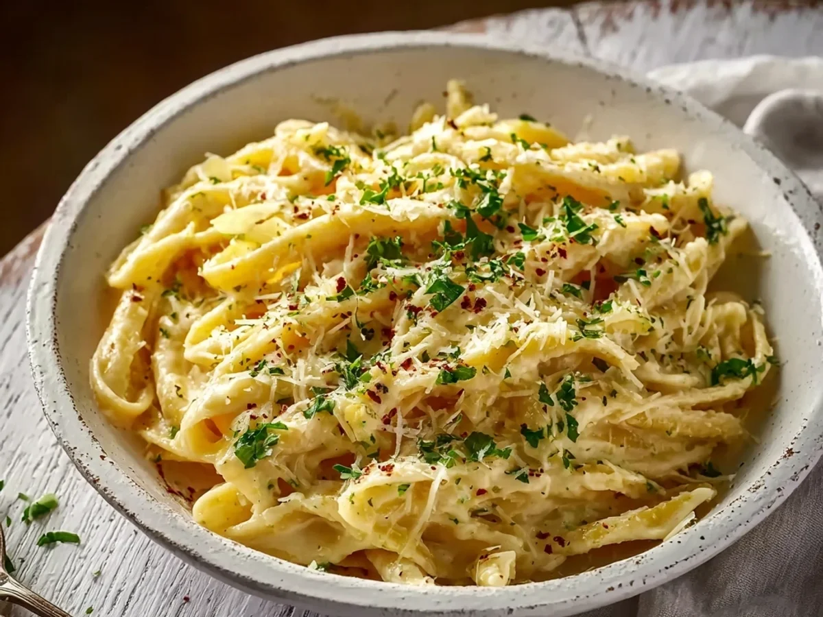 Creamy Garlic Pasta: One Pot Dinner Magic - Featured Image