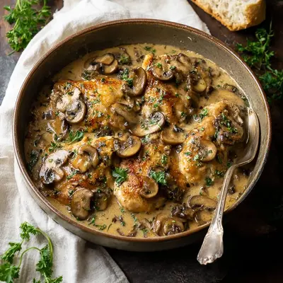 Creamy Mushroom Chicken: A Quick Weeknight Meal