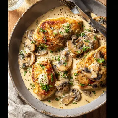 Creamy Mushroom Chicken Recipe: A Comforting Weeknight Meal