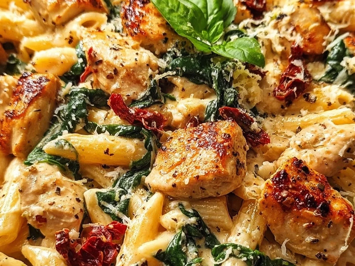 Creamy Parmesan Marry Me Chicken Pasta Recipe - Featured Image