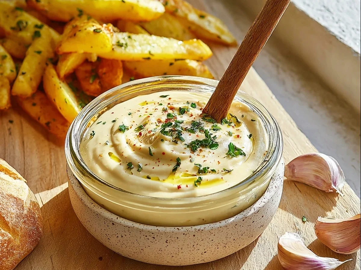 Creamy Roasted Garlic Aioli Sauce: A Homemade Delight - Featured Image