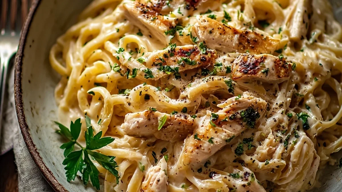 Creamy Rotisserie Chicken Pasta: Easy Weeknight Dinner