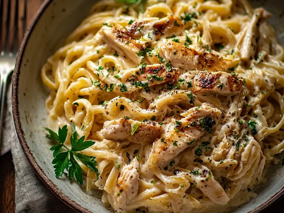 Creamy Rotisserie Chicken Pasta: Easy Weeknight Dinner - Featured Image