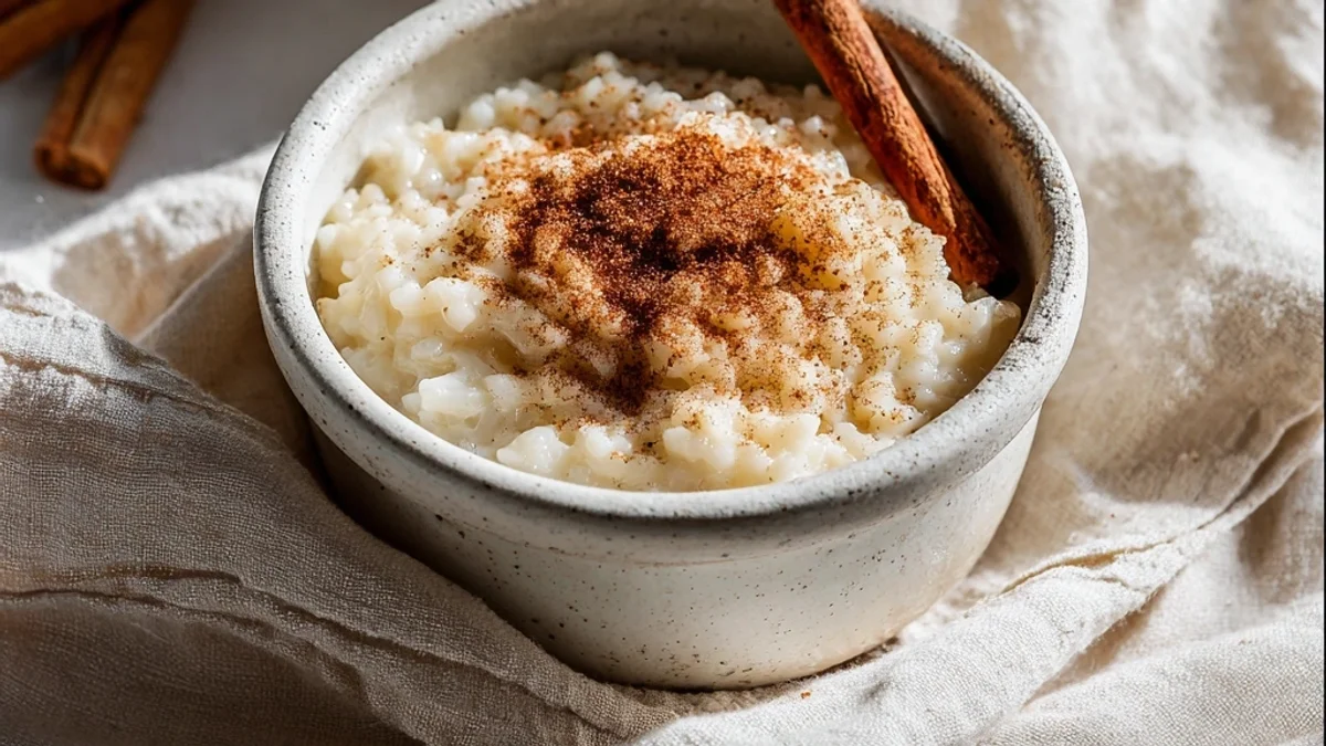Creamy Vegan Arroz con Leche: A Plant-Based Treat