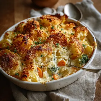 Creamy Winter Vegetable Bake: A Simple Comfort Meal