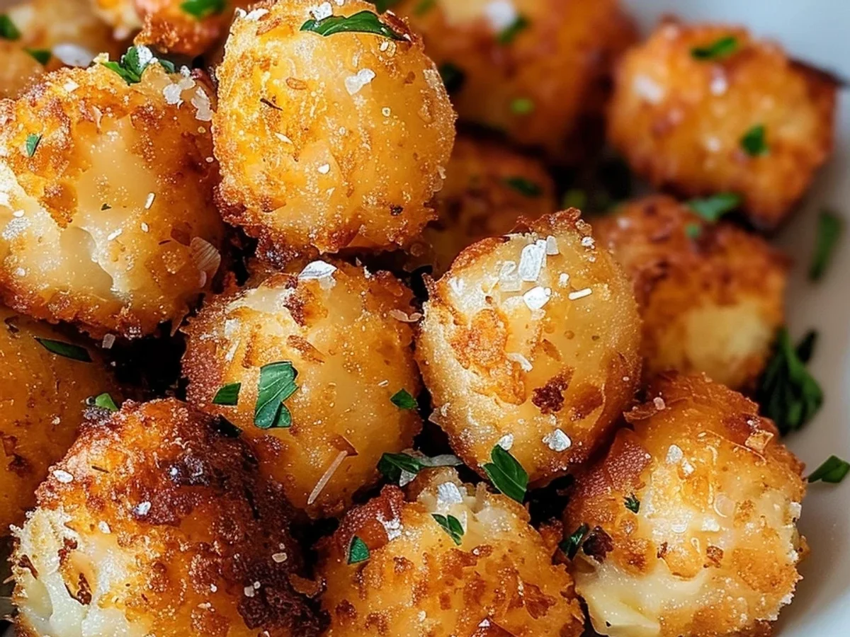 Crispy 2-Ingredient Cottage Cheese Tots: Quick & Easy - Featured Image