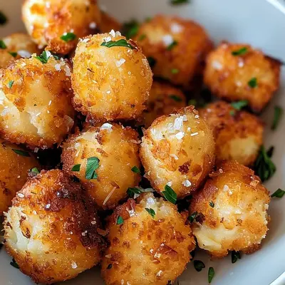 Crispy 2-Ingredient Cottage Cheese Tots: Quick & Easy