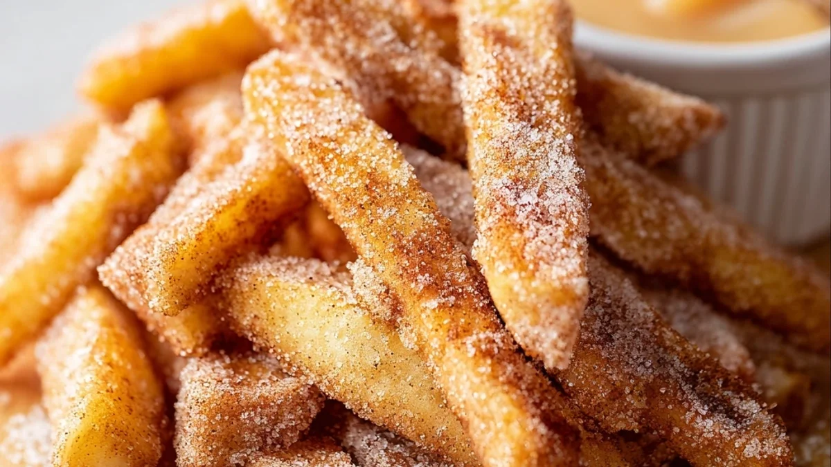 Crispy Air Fryer Apple Fries: A Sweet Snack