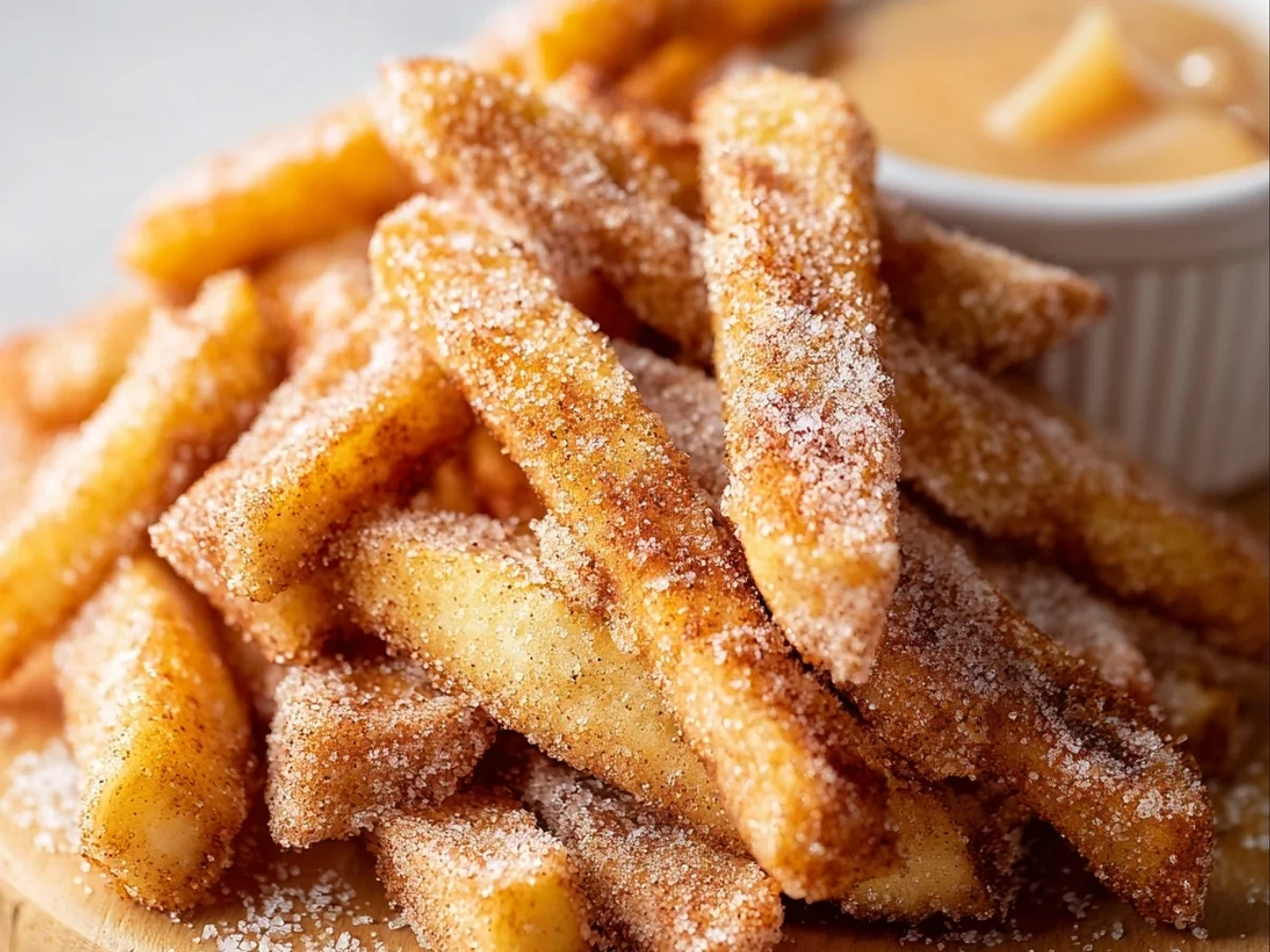 Crispy Air Fryer Apple Fries: A Sweet Snack - Featured Image