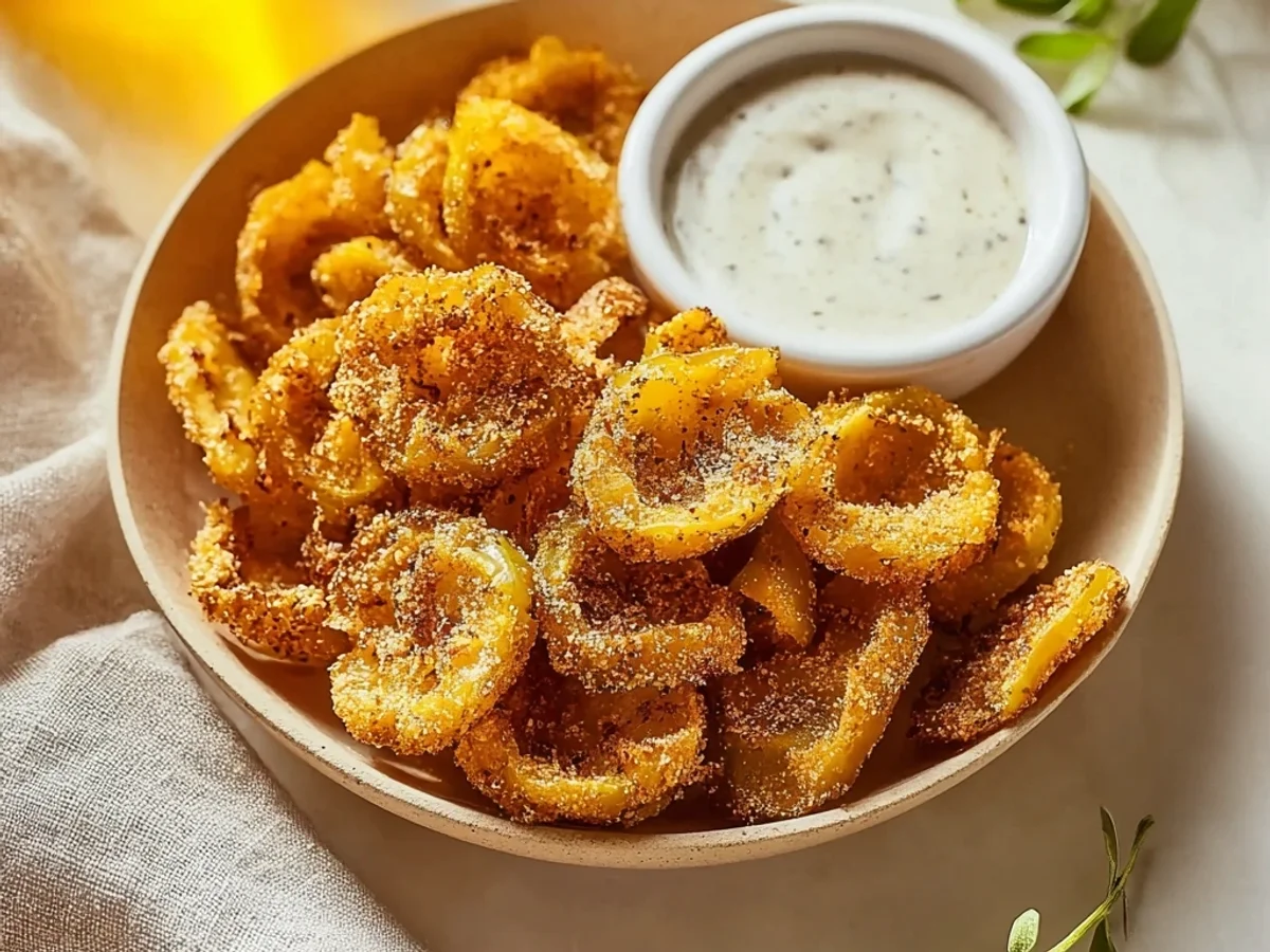 Crispy Air Fryer Banana Pepper Coins: My Snacky Obsession - Featured Image