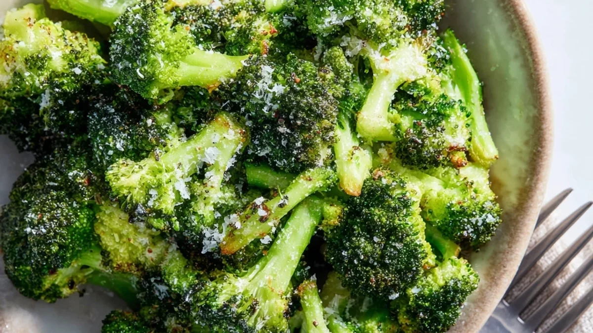 Crispy Air Fryer Broccoli with Zesty Lemon Twist