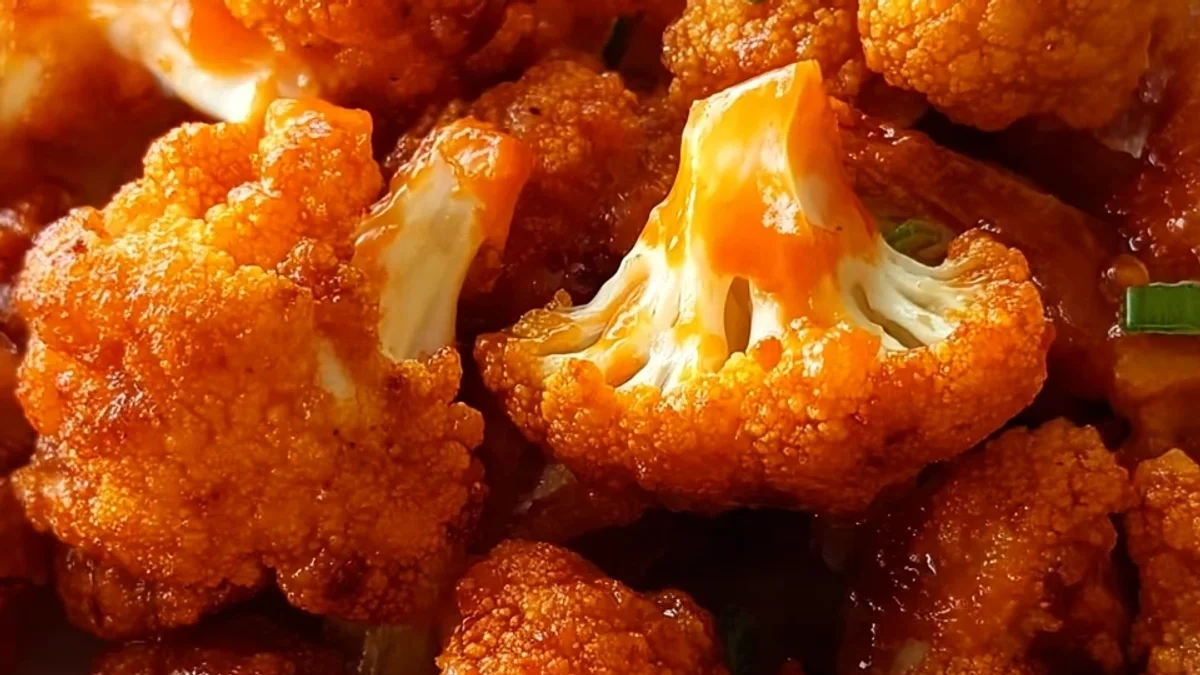 Crispy Air Fryer Buffalo Cauliflower: Game Day Bites