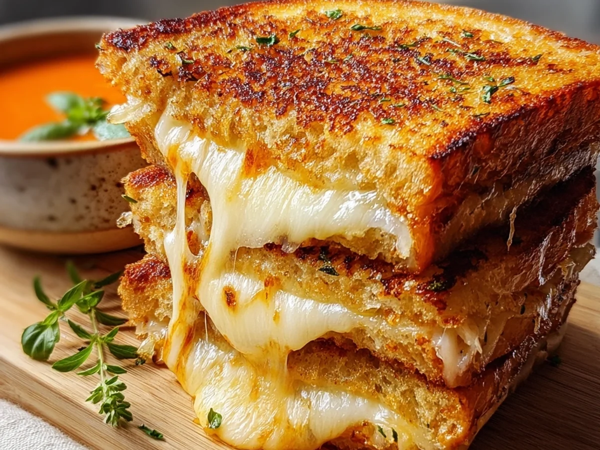 Crispy Air Fryer Grilled Cheese: Golden Perfection - Featured Image