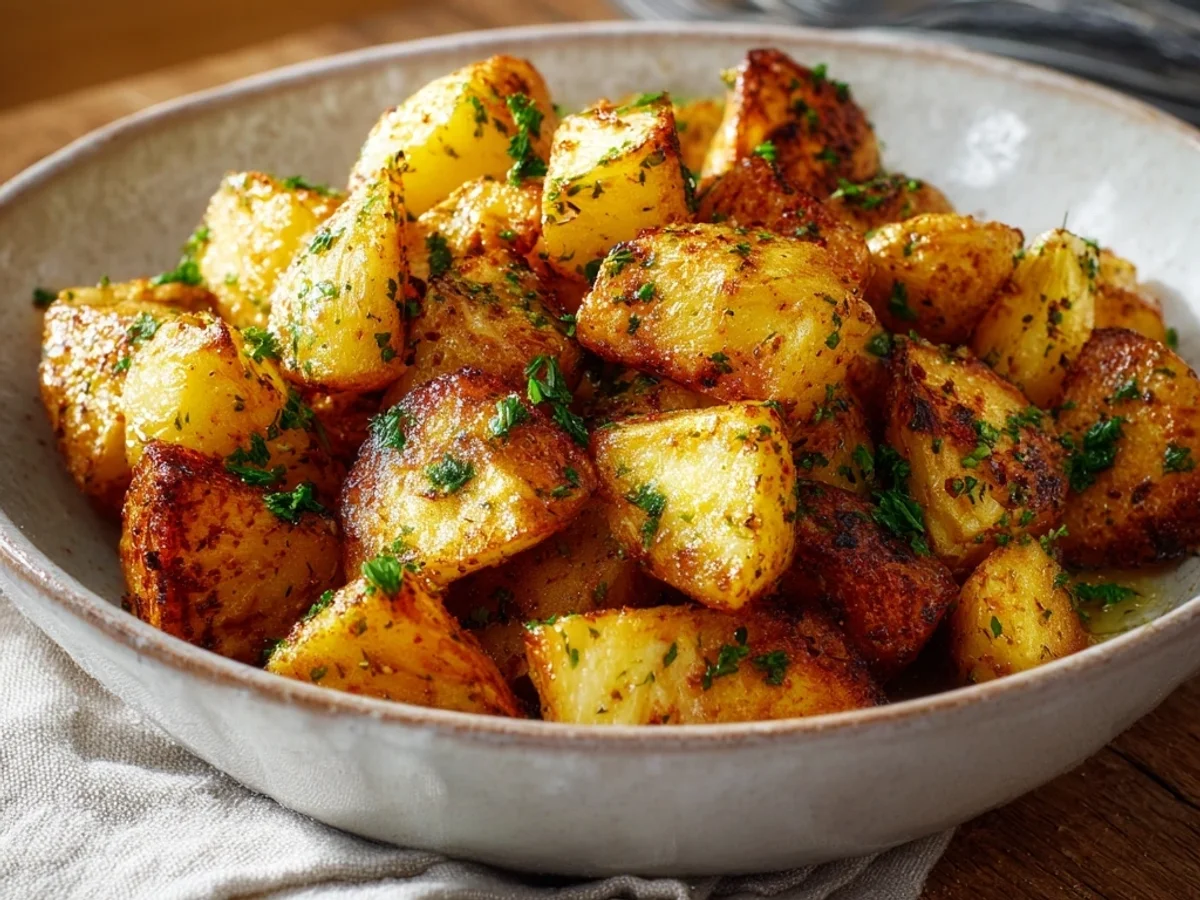 Crispy Air Fryer Roasted Potatoes: Easy & Quick - Featured Image