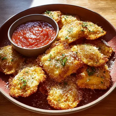 Crispy Air Fryer Toasted Ravioli Bites
