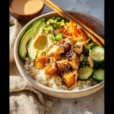 Crispy Bang Bang Salmon Bites Bowls: Weeknight Wonder