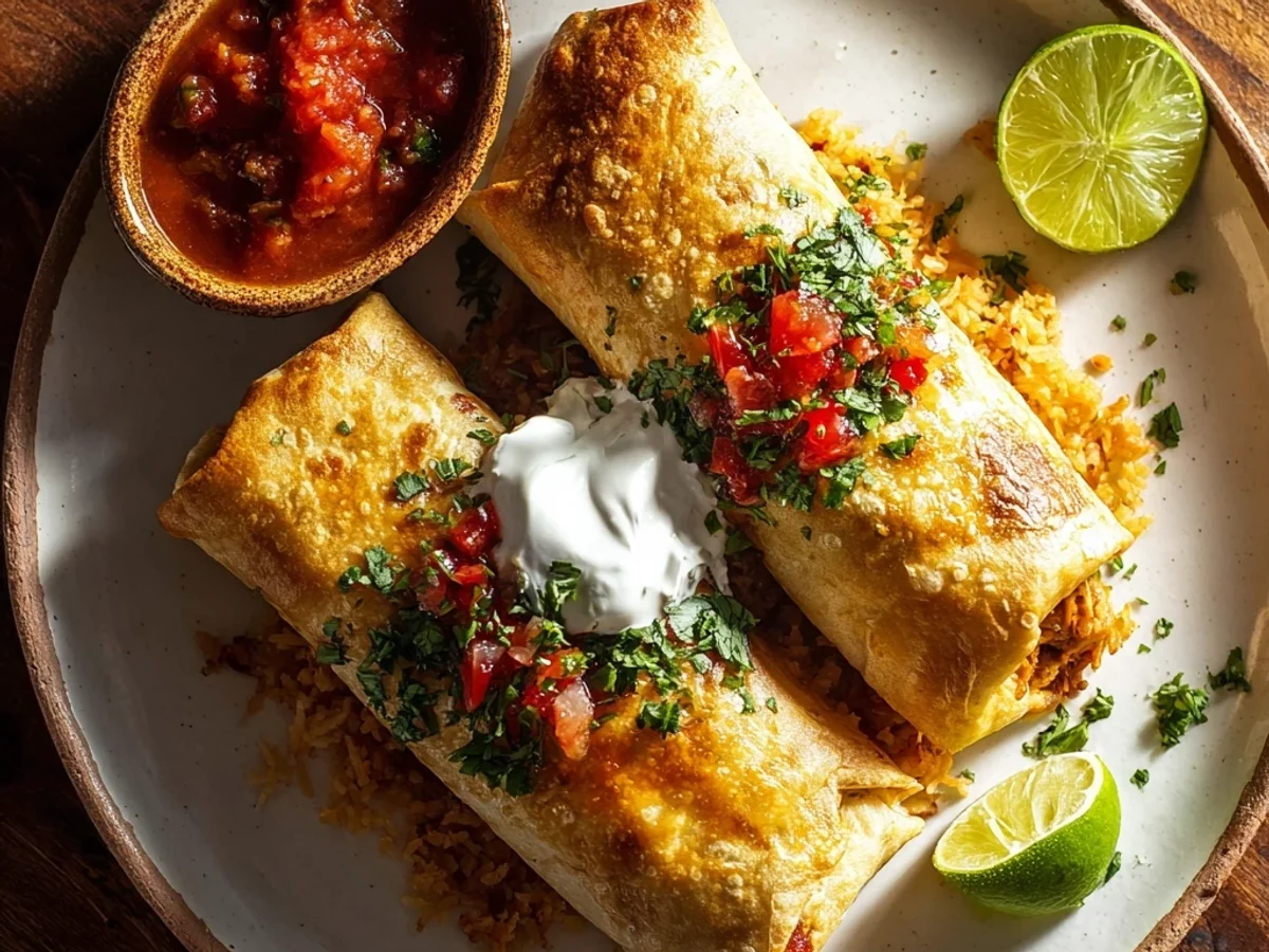 Crispy Chicken Chimichangas: My Family's Favorite Fry - Featured Image