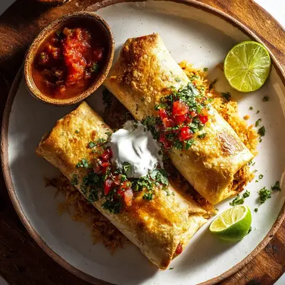 Crispy Chicken Chimichangas: My Family's Favorite Fry