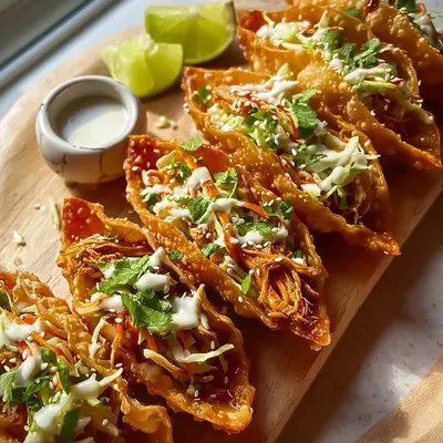 Crispy Chicken Wonton Tacos: A Weeknight Win