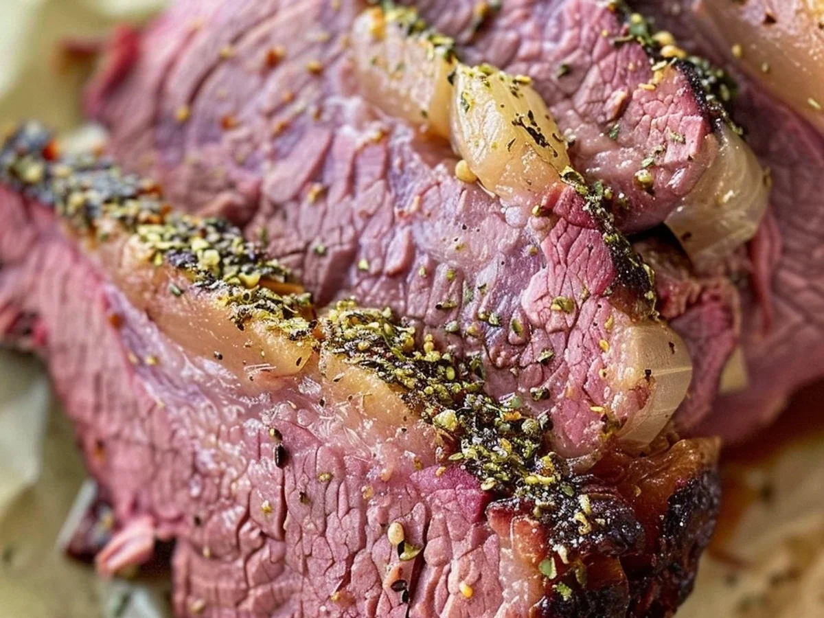 Crispy Corned Beef: Oven or Slow Cooker Recipe - Featured Image