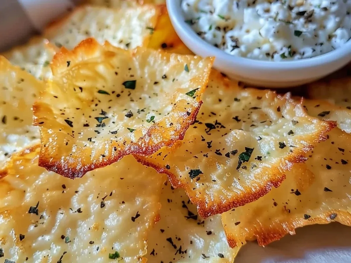 Crispy Cottage Cheese Chips: High-Protein Snack - Featured Image