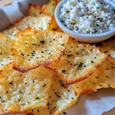 Crispy Cottage Cheese Chips: High-Protein Snack
