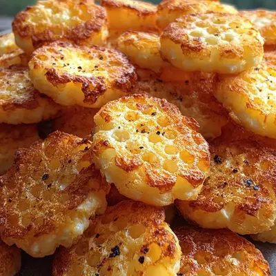 Crispy Cottage Cheese Chips: Savory High-Protein Snack