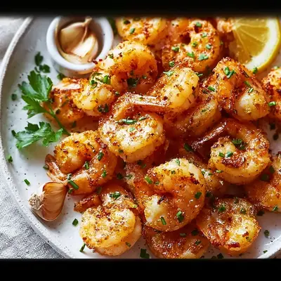 Crispy Garlic Butter Air Fryer Shrimp: Flavorful & Fast
