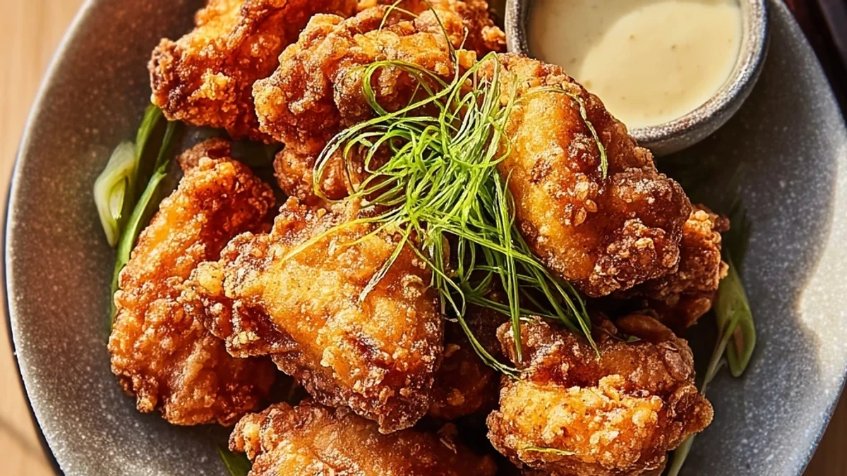 Crispy Japanese Fried Chicken Karaage Recipe