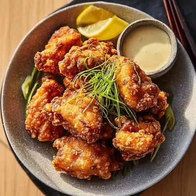 Crispy Japanese Fried Chicken Karaage Recipe