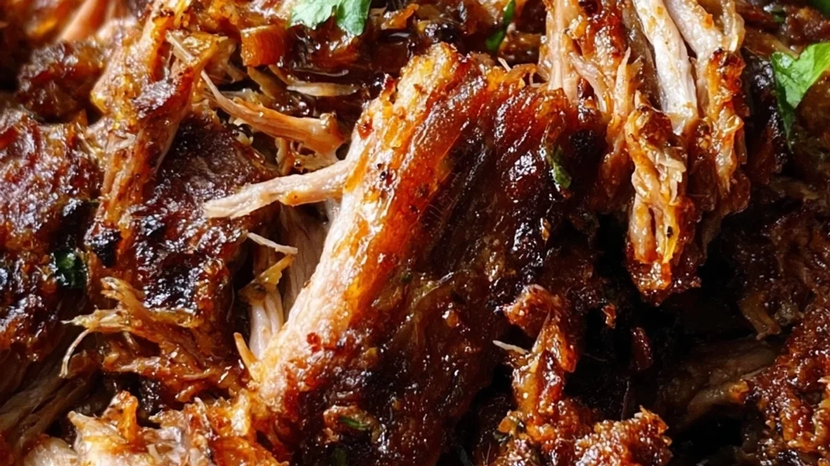 Crispy Tender Lamb Carnitas Crockpot