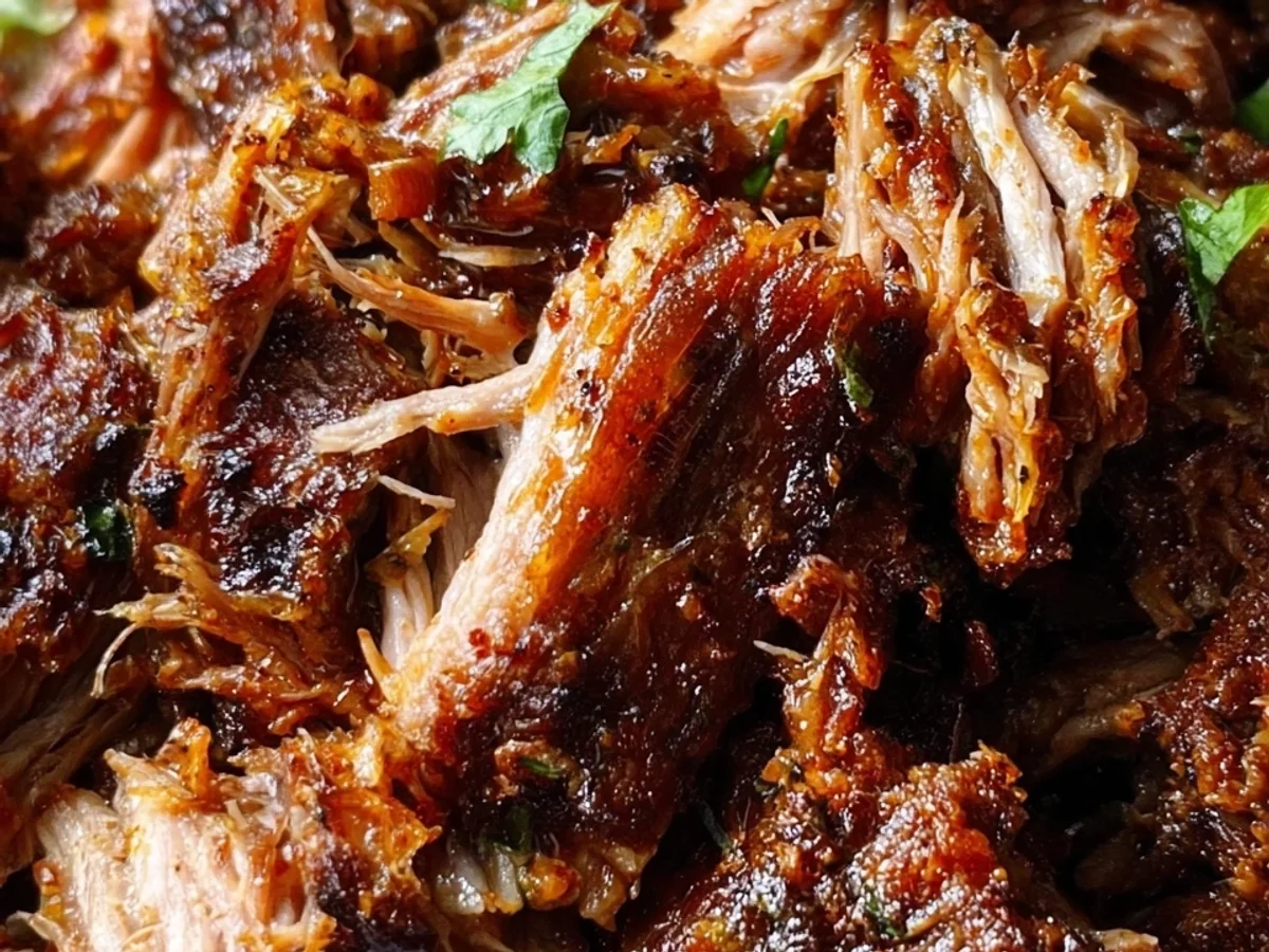 Crispy Tender Lamb Carnitas Crockpot - Featured Image