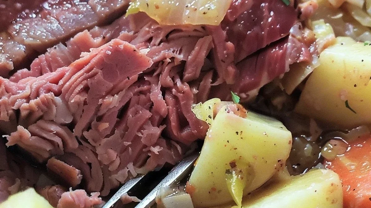 Crock Pot Corned Beef and Cabbage: Simple & Flavorful