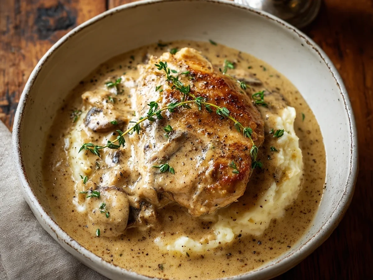 Crockpot Chicken and Gravy: Simple Slow Cooker Dinner - Featured Image