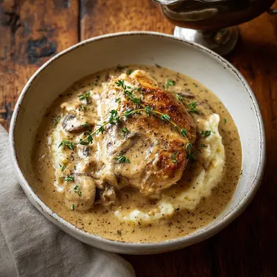 Crockpot Chicken and Gravy: Simple Slow Cooker Dinner