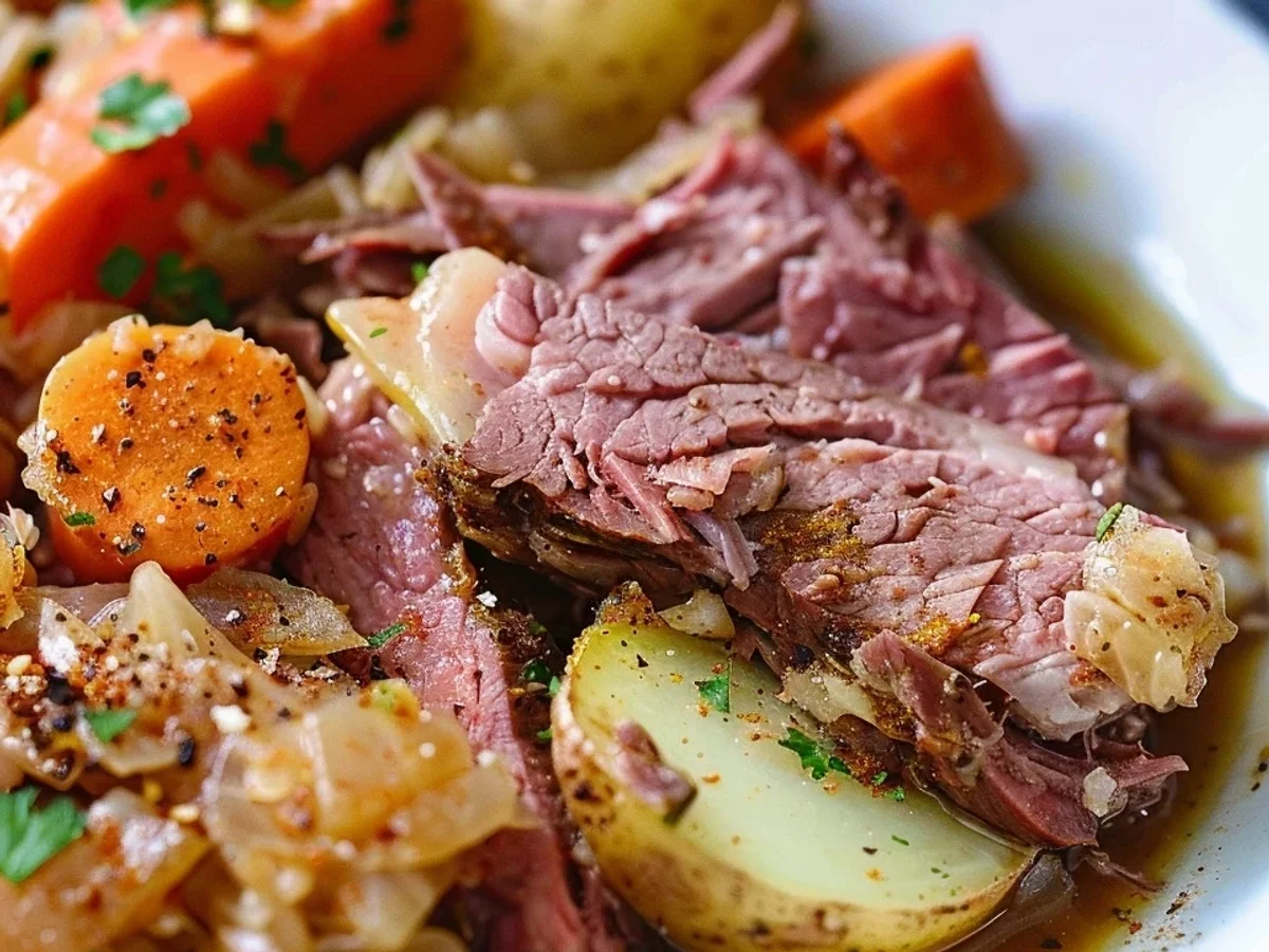 Crockpot Corned Beef and Cabbage: Simple & Tender - Featured Image