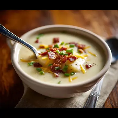 Crockpot Potato Soup Recipe - Creamy & Hearty