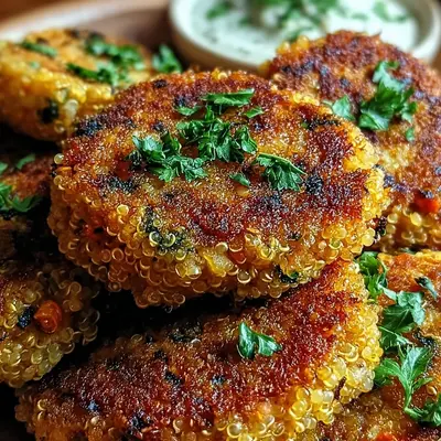 Crunchy Quinoa Veggie Patties: Easy & Flavorful