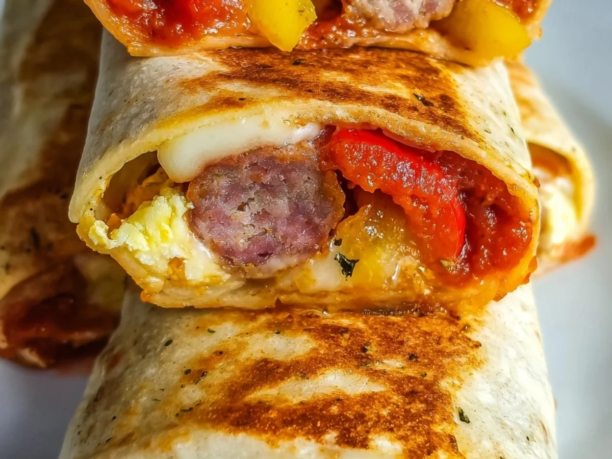 Easy Air Fryer Hot Italian Wraps: Quick Lunch Idea - Featured Image