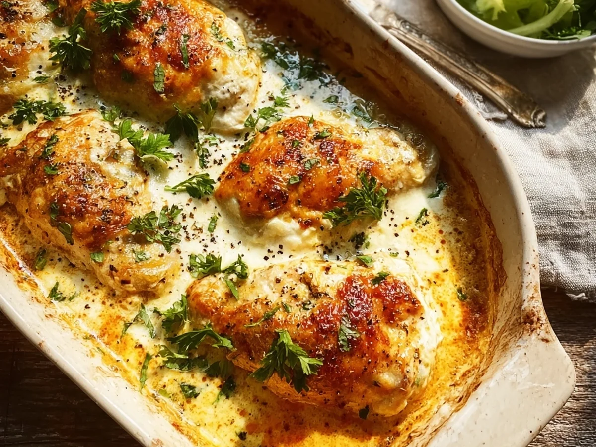 Easy Baked Ricotta Chicken: Tender, Creamy Weeknight Dinner - Featured Image