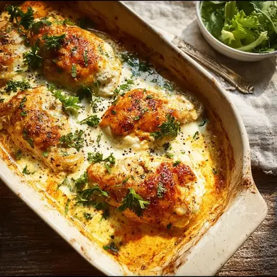 Easy Baked Ricotta Chicken: Tender, Creamy Weeknight Dinner