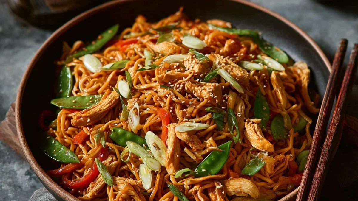 Easy Chicken Chow Mein: Quick Weeknight Noodles