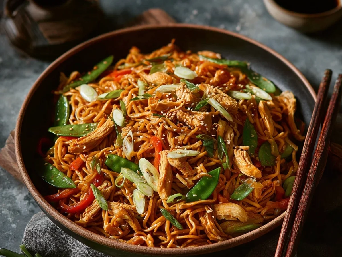 Easy Chicken Chow Mein: Quick Weeknight Noodles - Featured Image