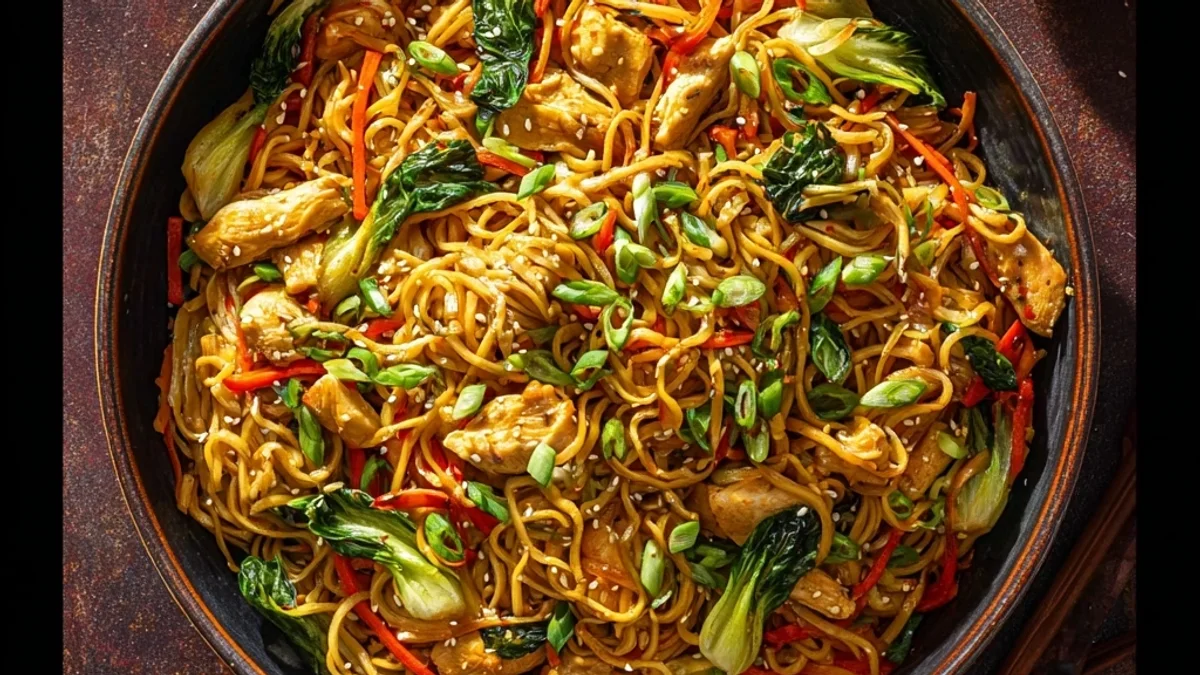 Easy Chicken Chow Mein Stir-Fry: Quick Weeknight Meal