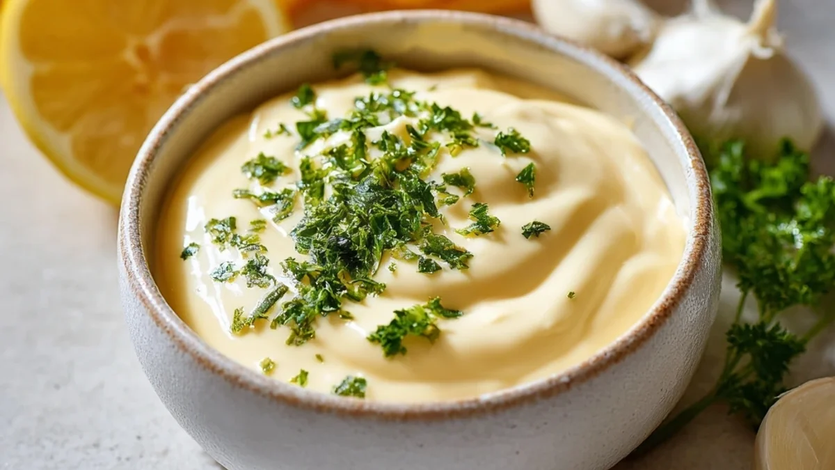 Easy Homemade Aioli: Silky Garlic Mayo for Everything