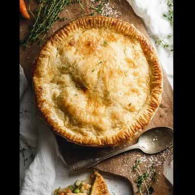 Easy Homemade Pot Pie: Classic Chicken Comfort