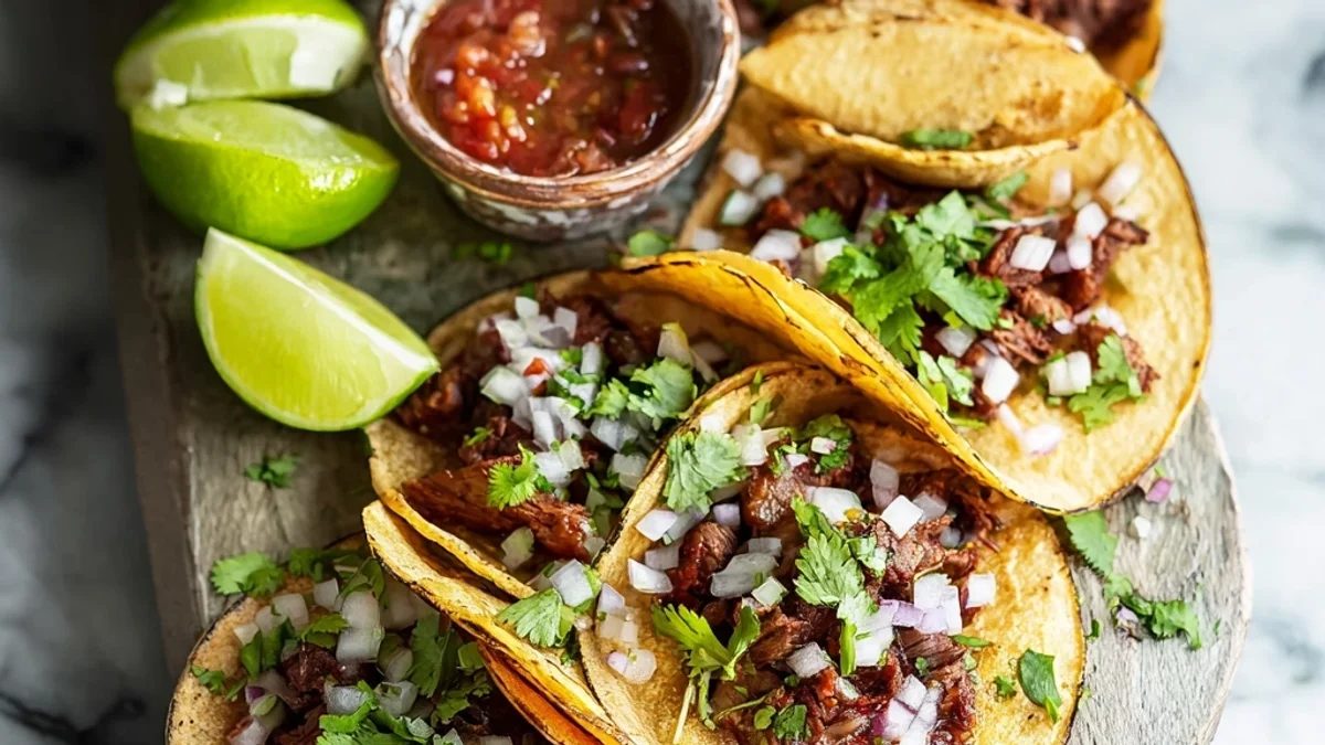 Easy Mexican Street Tacos: Authentic Flavor, Simple Steps