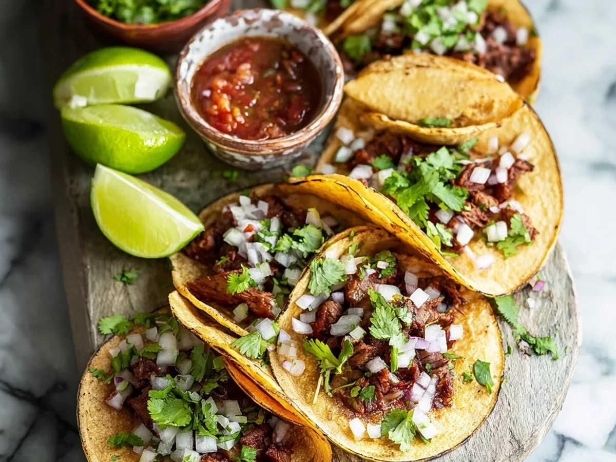 Easy Mexican Street Tacos: Authentic Flavor, Simple Steps - Featured Image