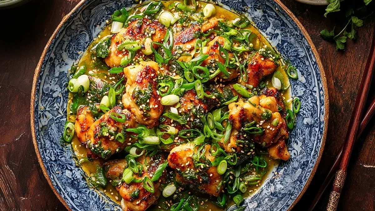 Easy Scallion Chicken Recipe: Simple Weeknight Meal
